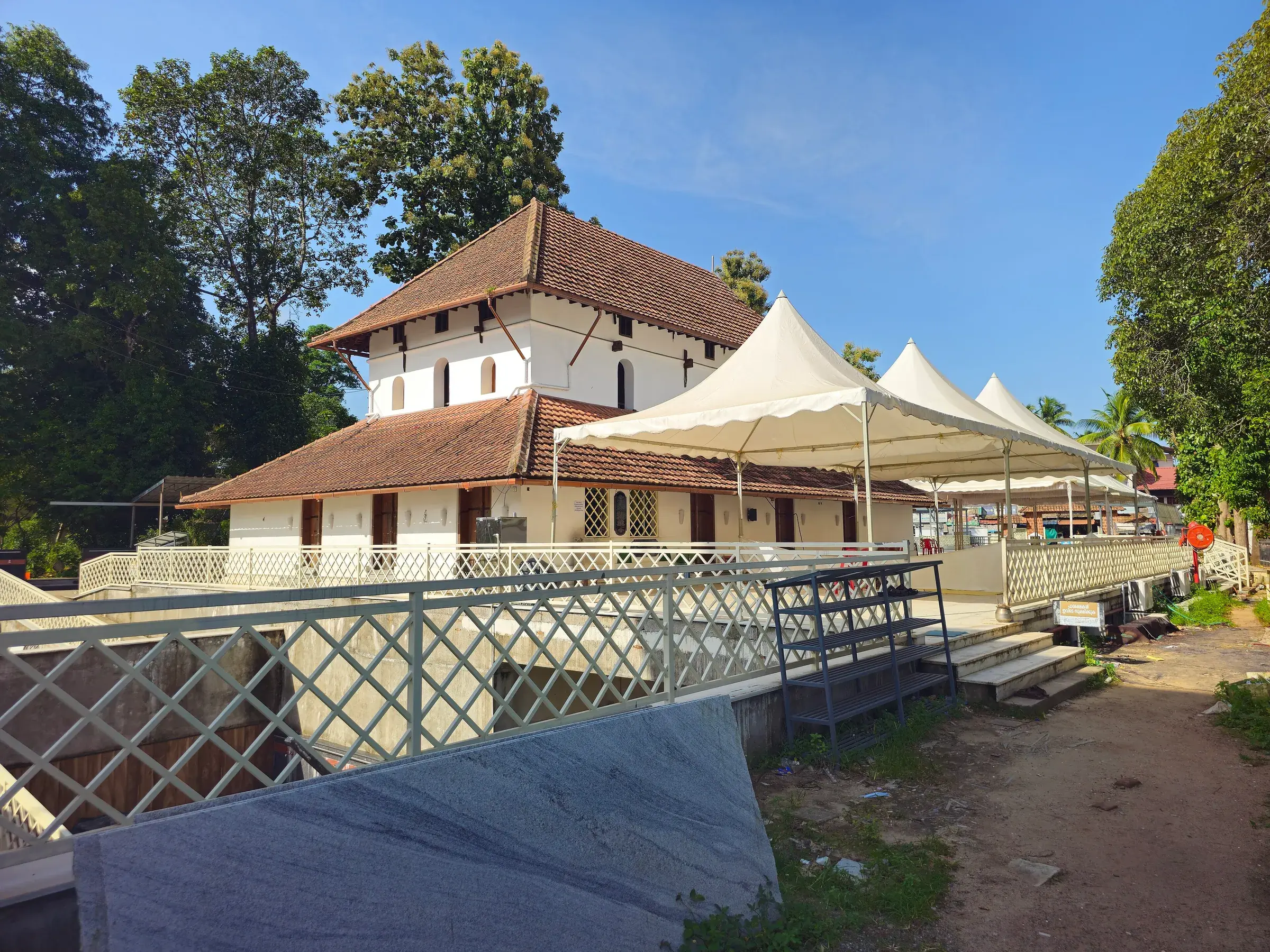 The restored Cheraman Juma Masjid in Kodungallur