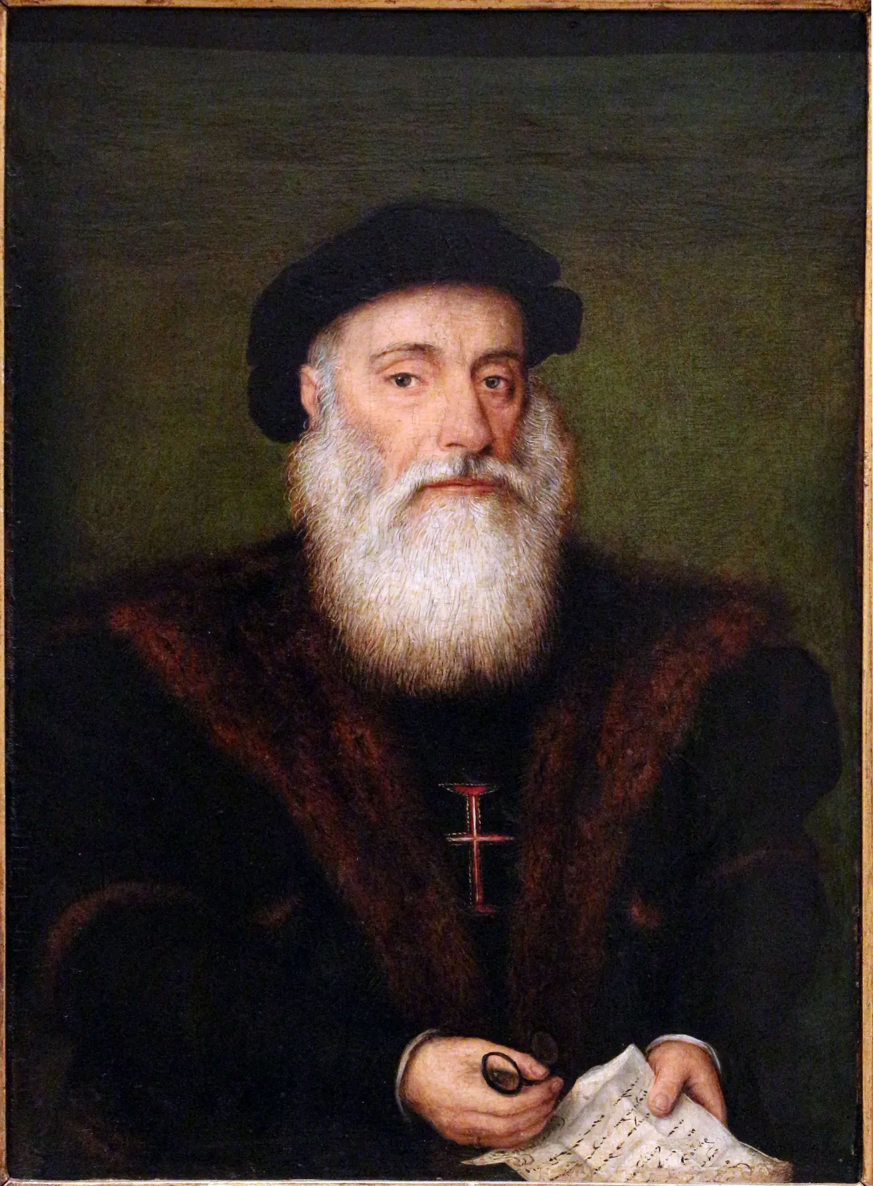 A sixteenth-century portrait of Vasco da Gama